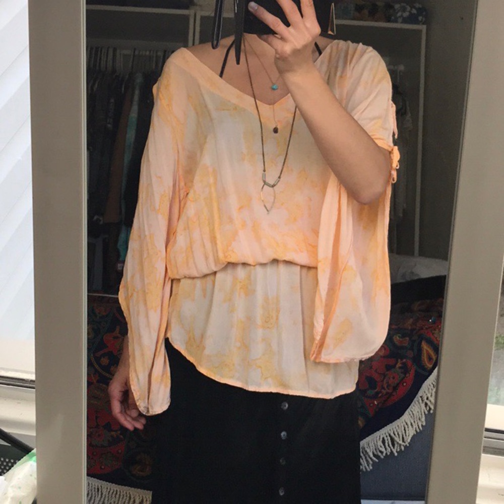 Boho chic tie-dye shit - Picture 1 of 6
